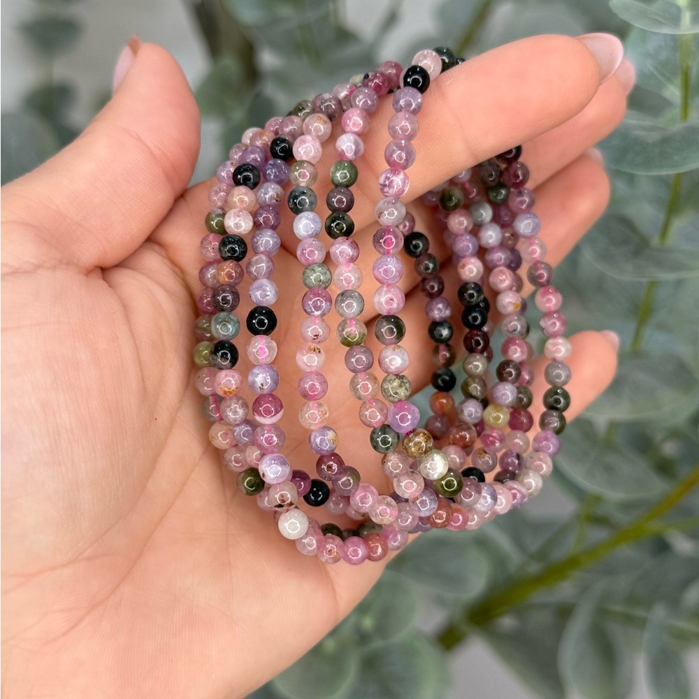 Watermelon Tourmaline Bracelet